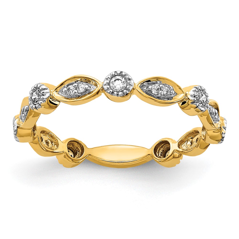 14k Diamond Fancy Band (RM5624-020-YA)
