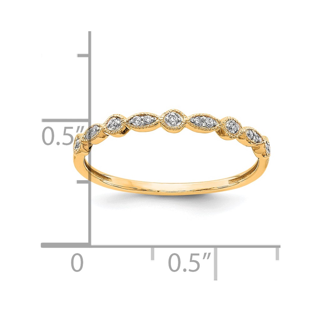 10K Yellow Gold Diamond Ring (RM5625-006-1YA)
