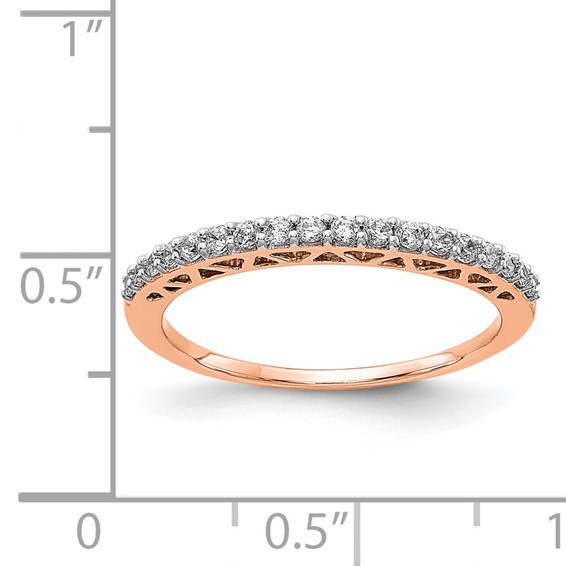 Polished Diamond Bands