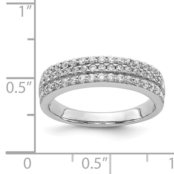 3-row Diamond Bands