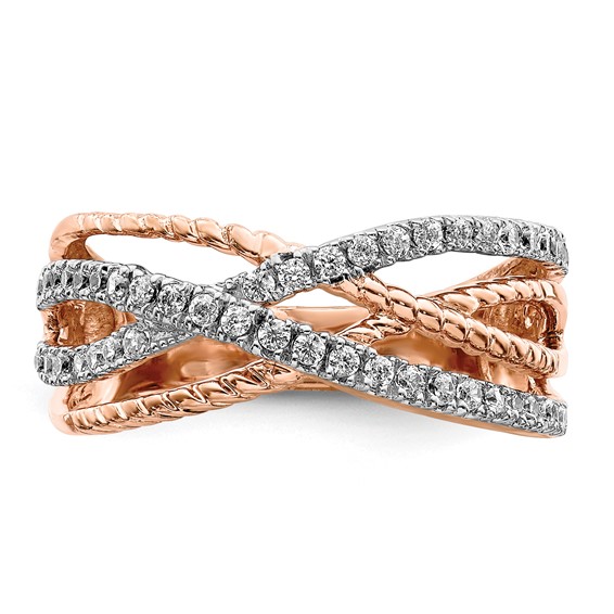 14k Yellow Gold Diamond Ring