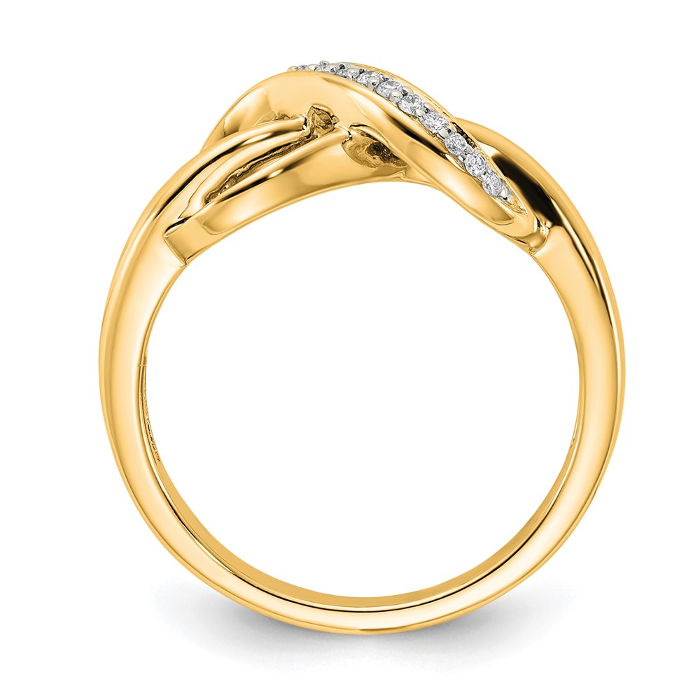 10K Diamond Infinity Ring (RM5735-008-1YA)