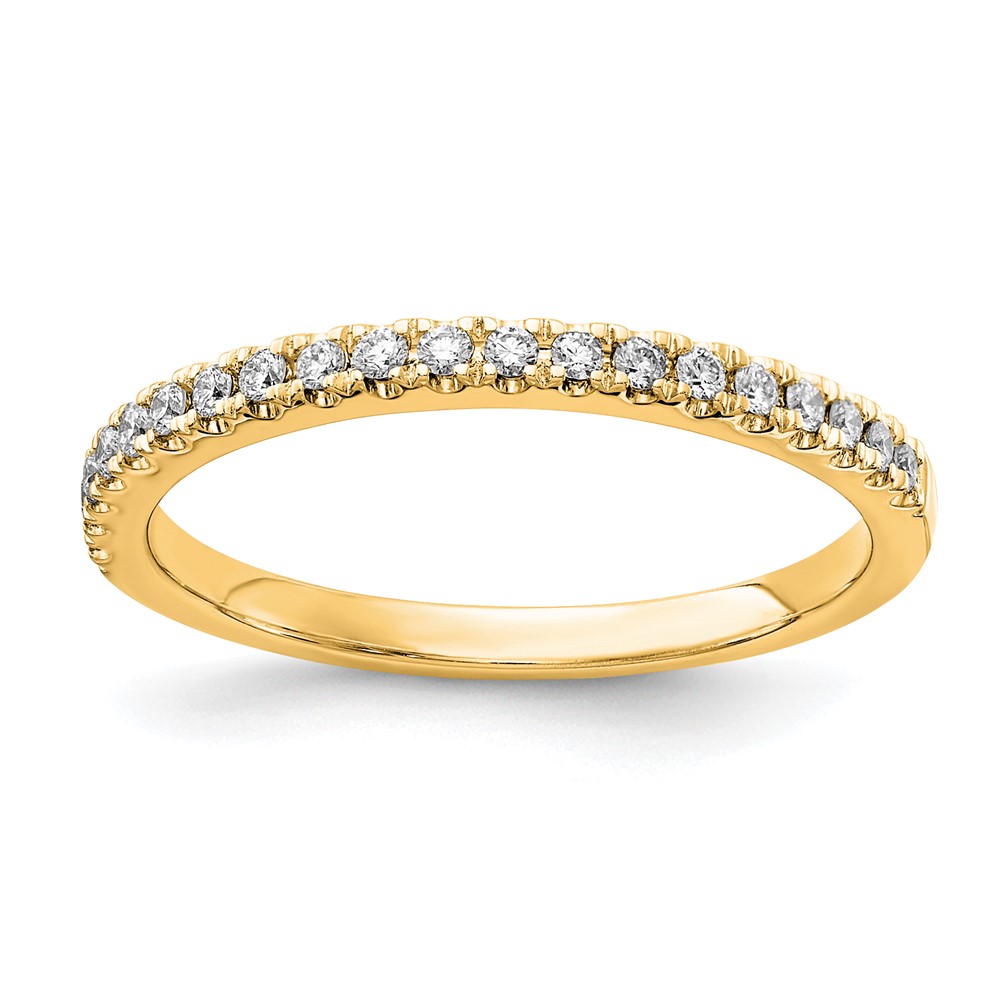 14k 1/5 carat Lab Grown Diamond VS/SI+ G+ Complete Wedding Band (RM5736B-020-LD)
