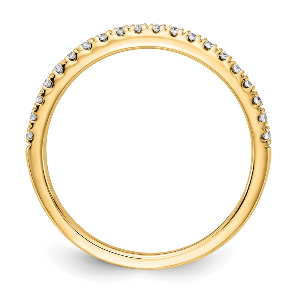 14k 1/4 carat Lab Grown Diamond VS/SI+ G+ Complete Wedding Band (RM5736B-025-LD)
