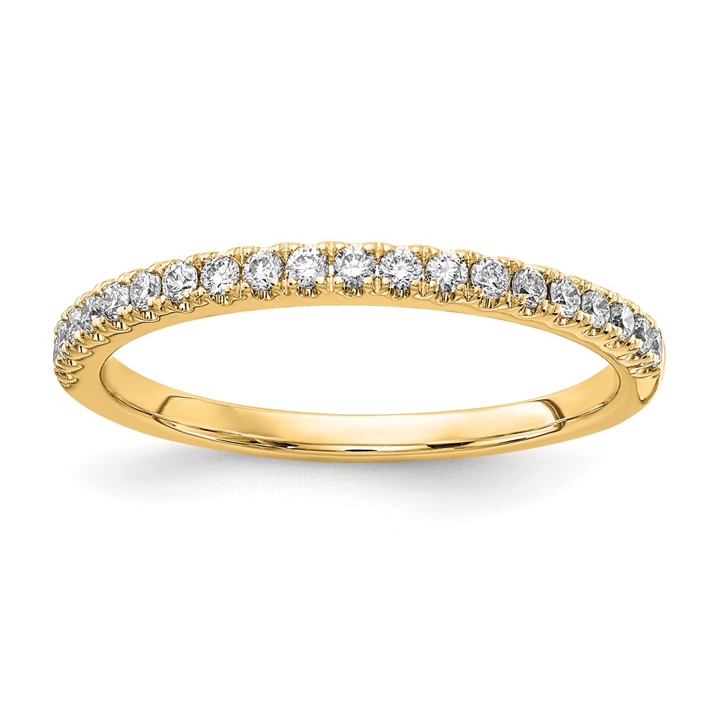 14k 1/4 carat Lab Grown Diamond VS/SI+ G+ Complete Wedding Band (RM5736B-025-LD)