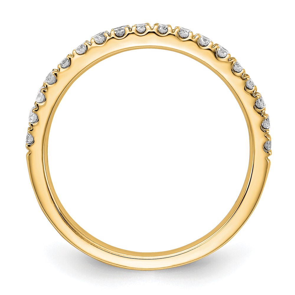 14k 1/3 carat Lab Grown Diamond VS/SI+ G+ Complete Wedding Band (RM5736B-033-LD)
