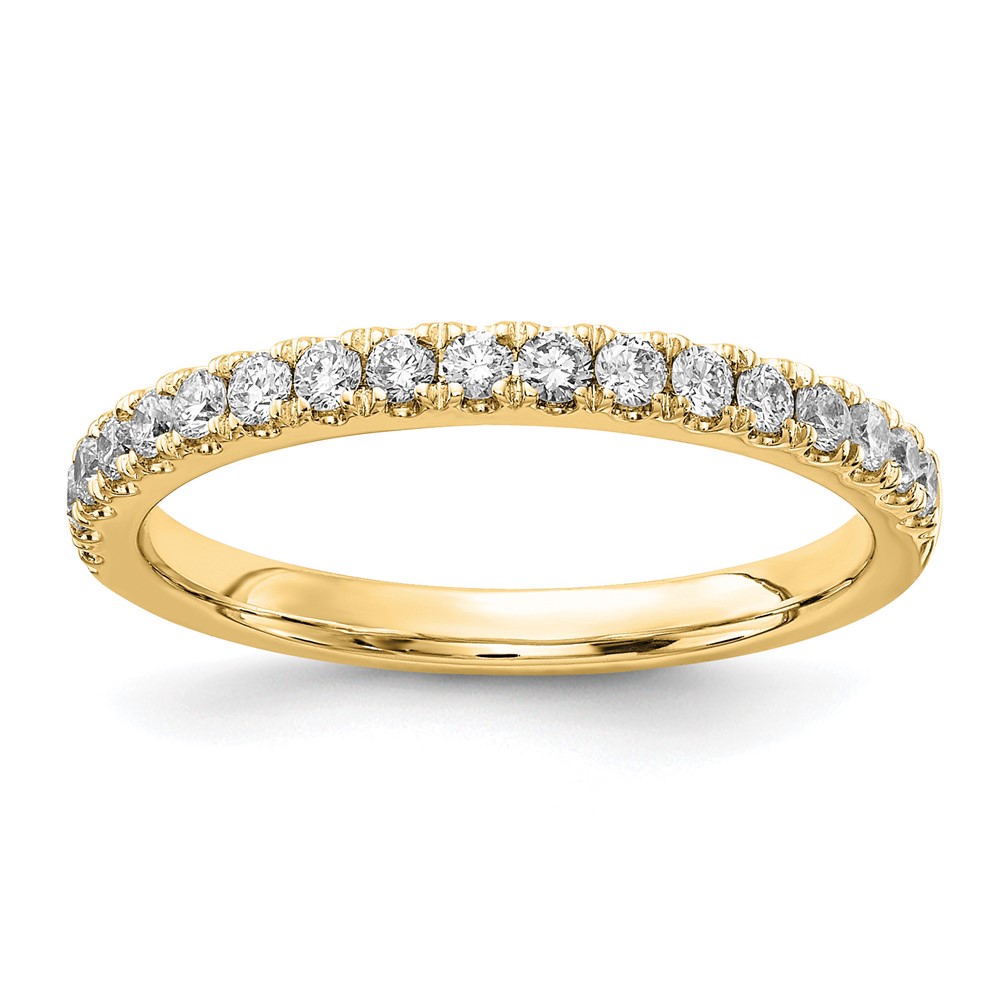 14k 1/3 carat Lab Grown Diamond VS/SI+ G+ Complete Wedding Band (RM5736B-033-LD)