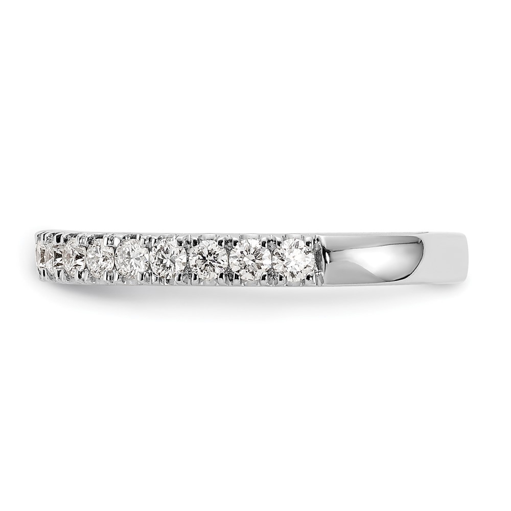 14k White Gold 1/2 carat Lab Grown Diamond VS/SI+ G+ Complete Wedding Band (RM5736B-050-WLD)