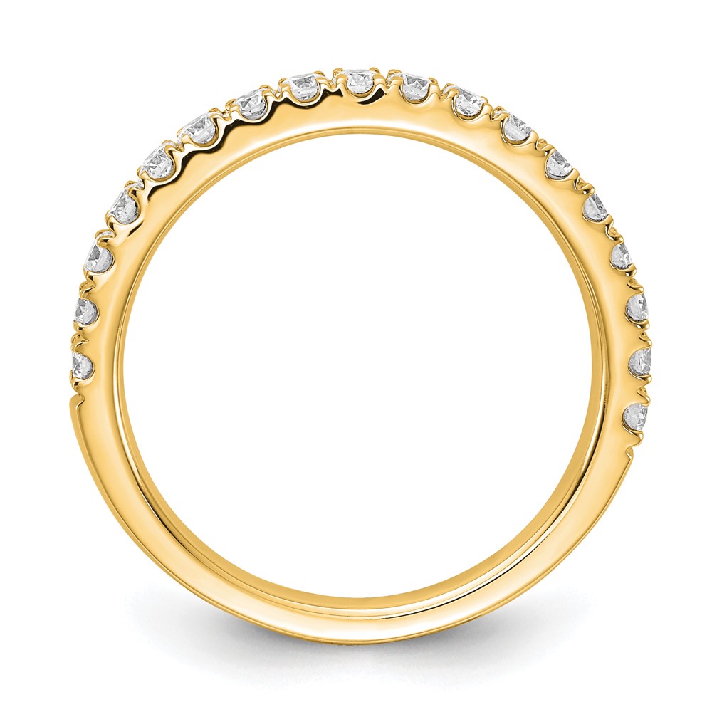 14k 1/2 carat Lab Grown Diamond VS/SI+ G+ Complete Wedding Band (RM5736B-050-LD)