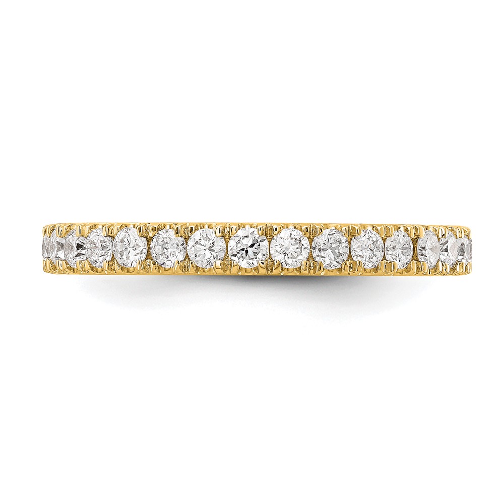 14k 1/2 carat Lab Grown Diamond VS/SI+ G+ Complete Wedding Band (RM5736B-050-LD)