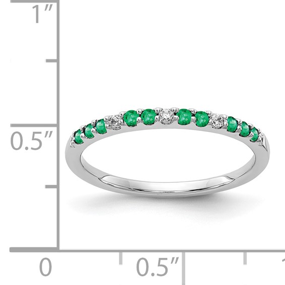 Diamond and Gemstone Band
