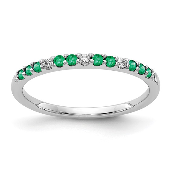 Diamond and Gemstone Band