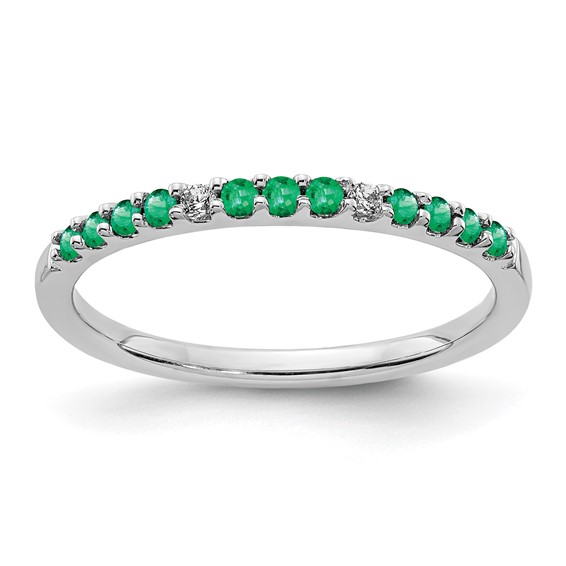 Diamond and Gemstone Band                                    