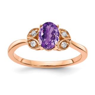 Gemstone and Diamond Rings