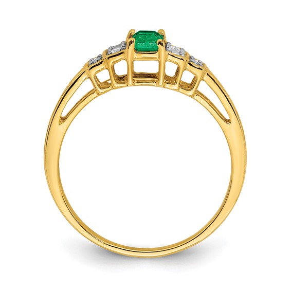 Emerald & Diamond Rings