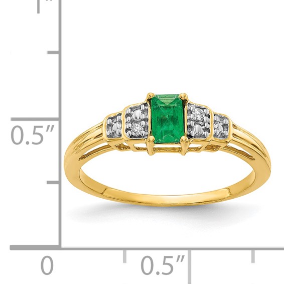 Emerald & Diamond Rings