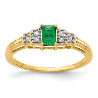 Emerald & Diamond Rings