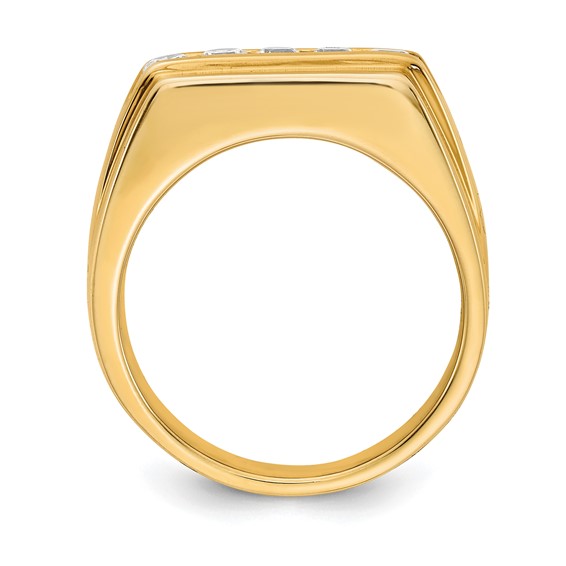 Diamond 5-stone Mens Rings