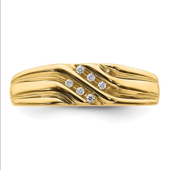 Gold Mens Diamond Rings