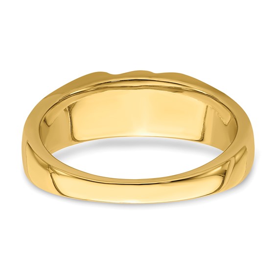 Gold Mens Diamond Rings