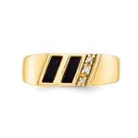 14K Yellow Gold AA Dia Ring view 4
