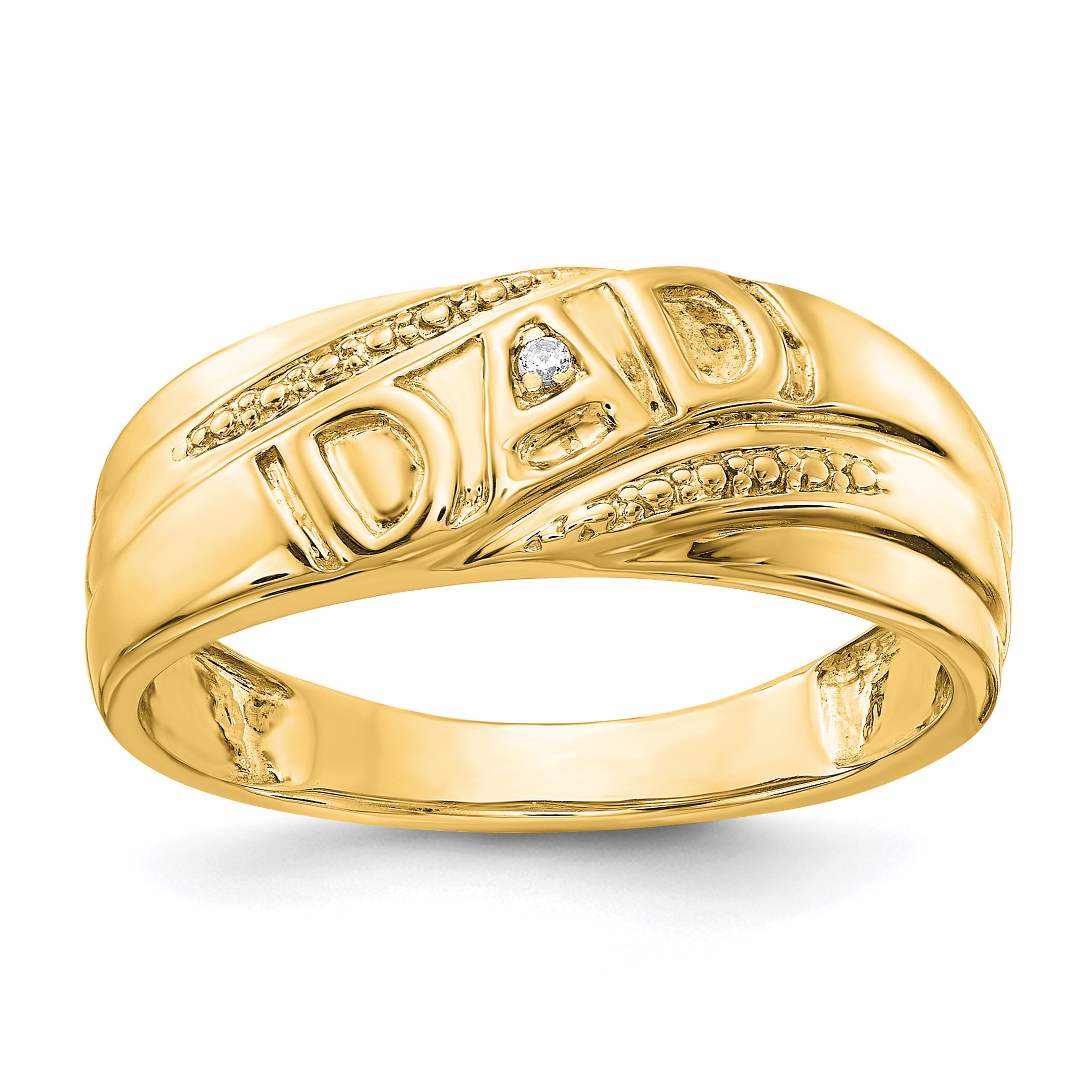 14k AA Diamond men's ring (RM5846-001-YA)