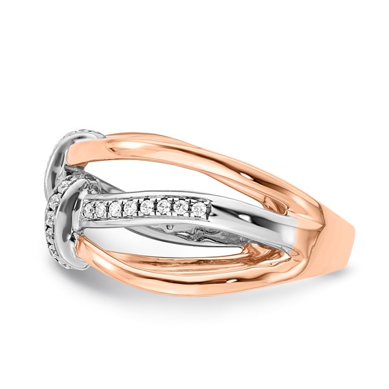 Sterling Silver w/RP CZ Fancy Band