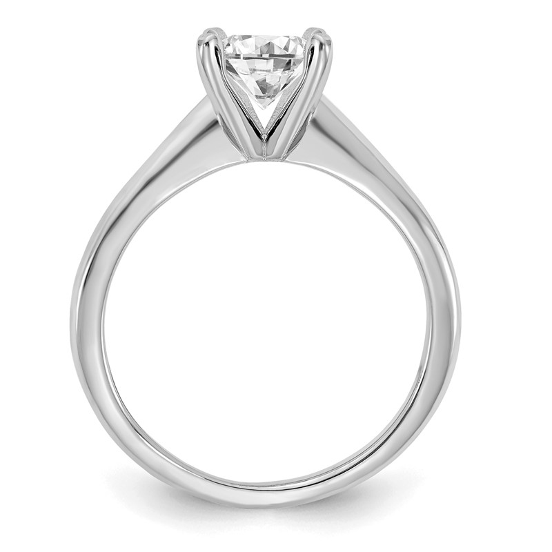 14kw 5mm Rnd Solit. Lab Grown Diamond SI1/SI2, J, Ring Sz 7