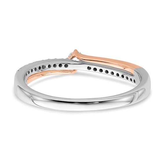 10k Two-tone Diamond Ring