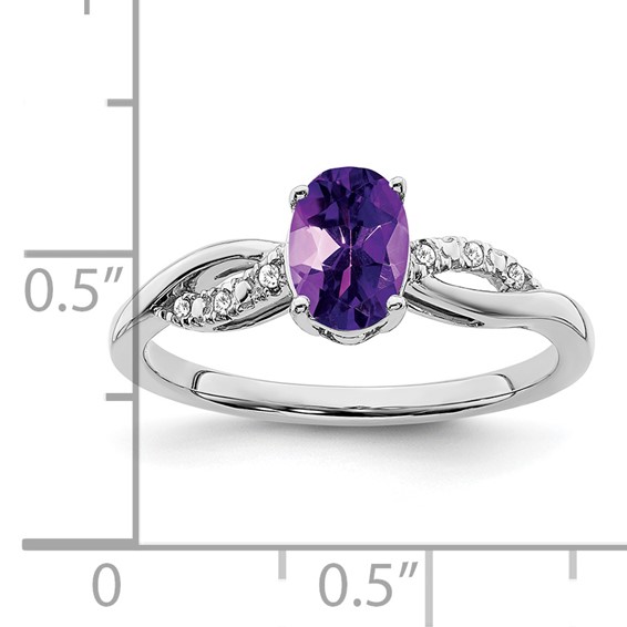 Oval Gemstone &Diamond Rings