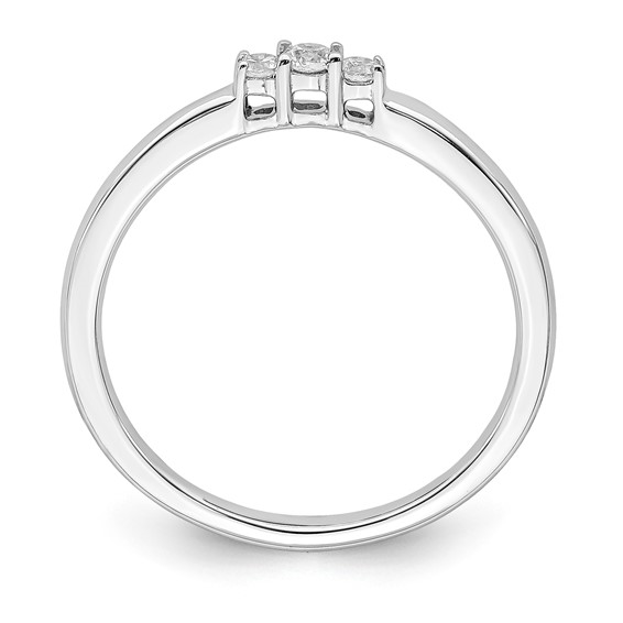 Sterling Silver CZ Band