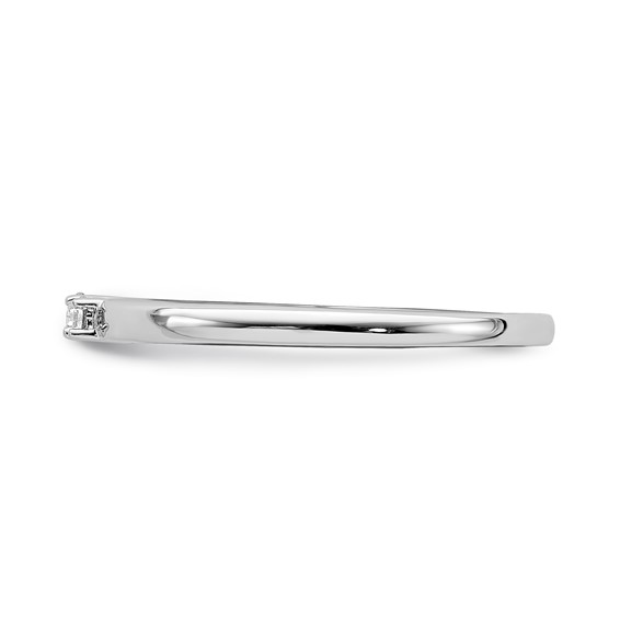 Sterling Silver CZ Band