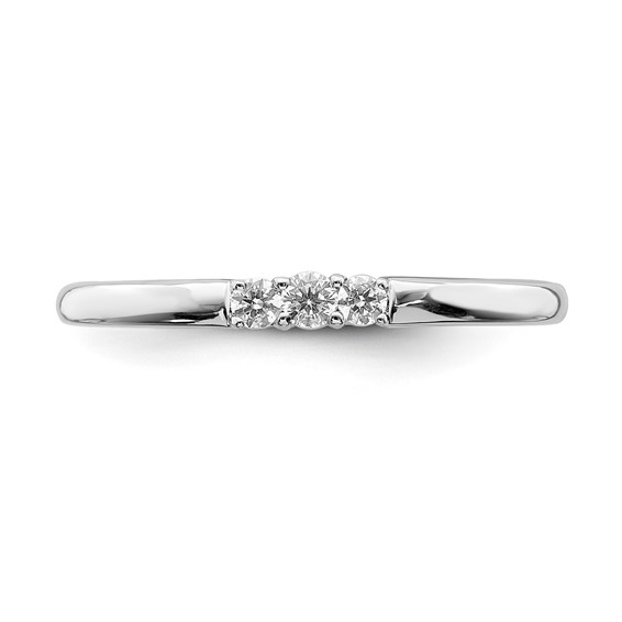 Sterling Silver CZ Band