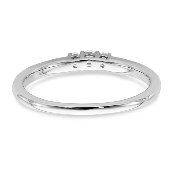 Sterling Silver CZ Band