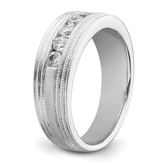 Gold Lab Grown Diamond Men's Rings