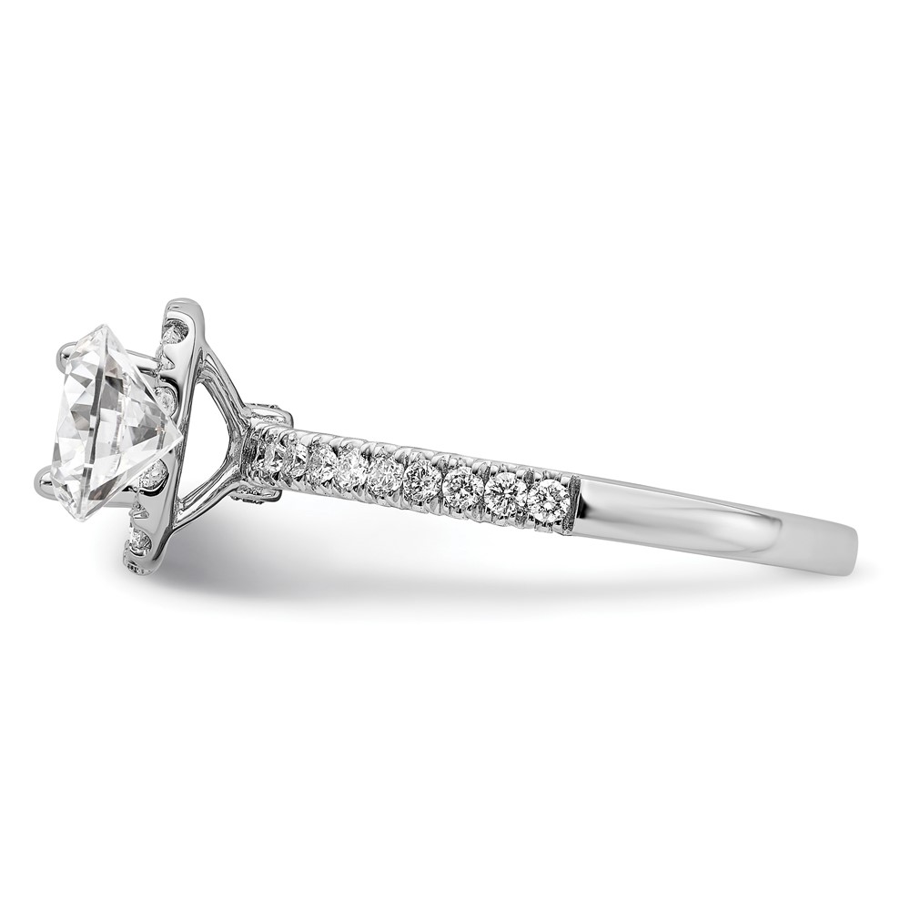 14kw VS+ F+ Plus Lab Grown Complete Engagement Ring (RM6633E-070-7CWLD)