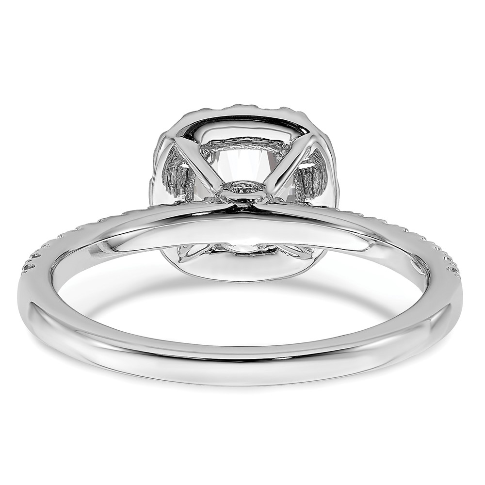 14kw VS+ F+ Plus Lab Grown Complete Engagement Ring (RM6633E-070-7CWLD)