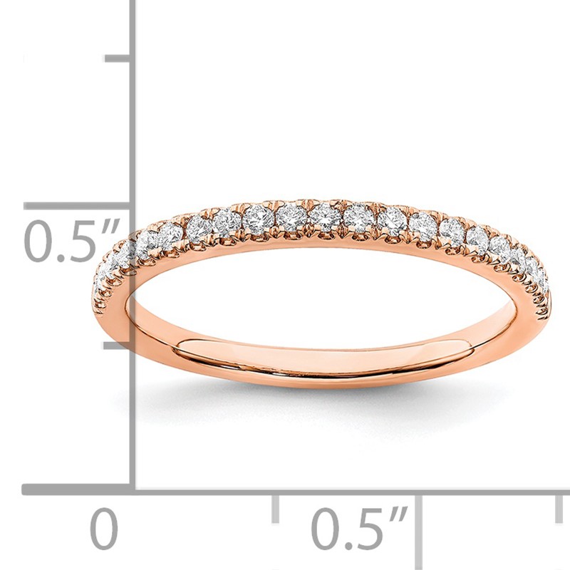 14kr Lab Grown Diamond VS/SI+ G+ Wedding Band