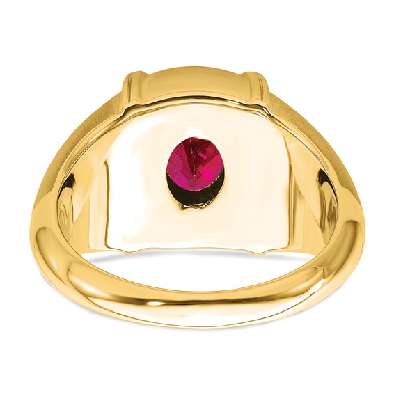 Men's Gemstone and Diamond Rings