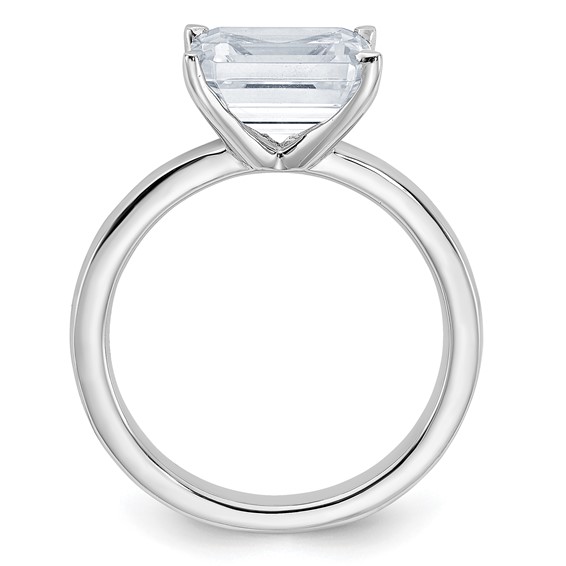 14kw 2.6ct. 9x7mm East West Emerald Solitaire Ring Mounting