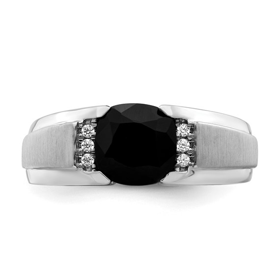 Men's Onyx & Diamond Rings