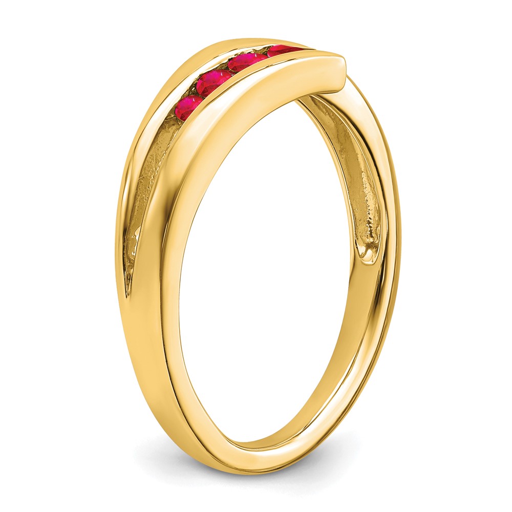 14k Ruby 4-stone Ring (RM7112-RU-Y)