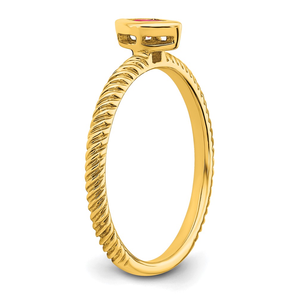 14k Marquise Bezel Ruby Ring (RM7231-RU-Y)