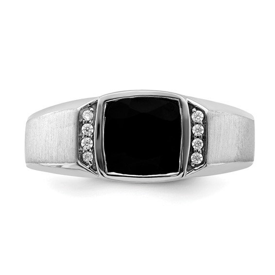 Men's Onyx & Diamond Rings