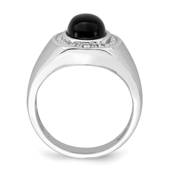 Men's Onyx & Diamond Rings