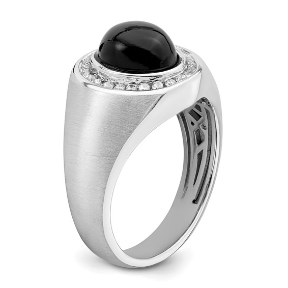 Men's Onyx & Diamond Rings