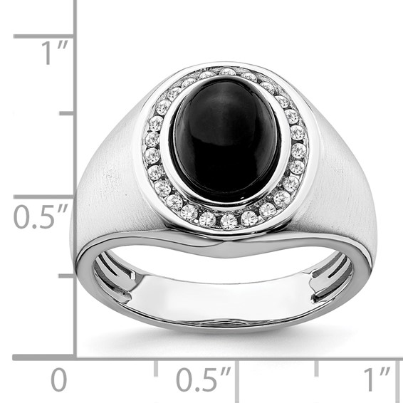 Men's Onyx & Diamond Rings