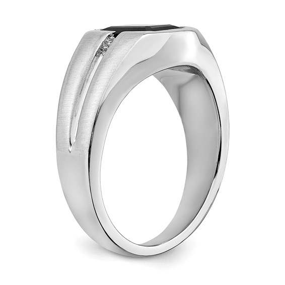 Men's Onyx & Diamond Rings