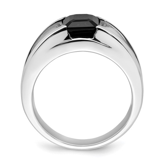 Men's Onyx & Diamond Rings