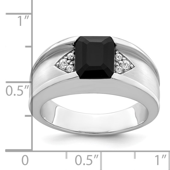 Men's Onyx & Diamond Rings